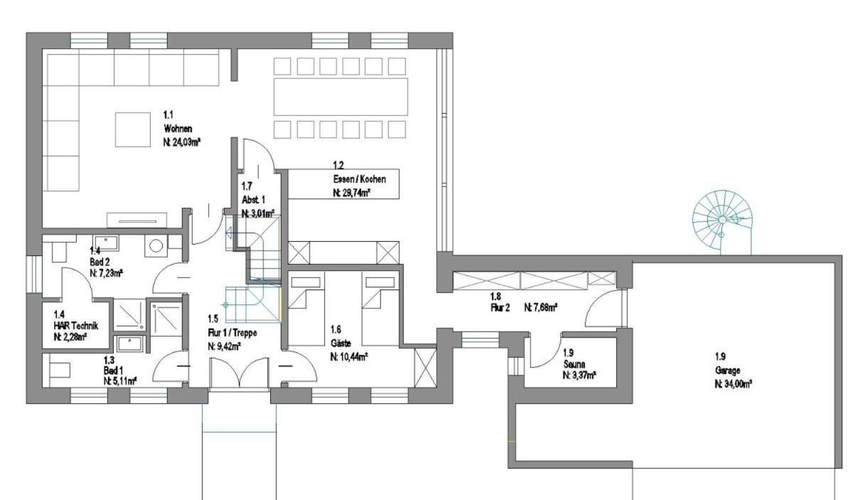 فيلا Fh Magnolia Fuer 12 Pers. Mit Terrasse + Dachterasse بون المظهر الخارجي الصورة